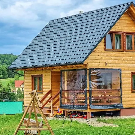 Domki Na Szlaku Bieszczady Uherce Mineralne Exterior photo